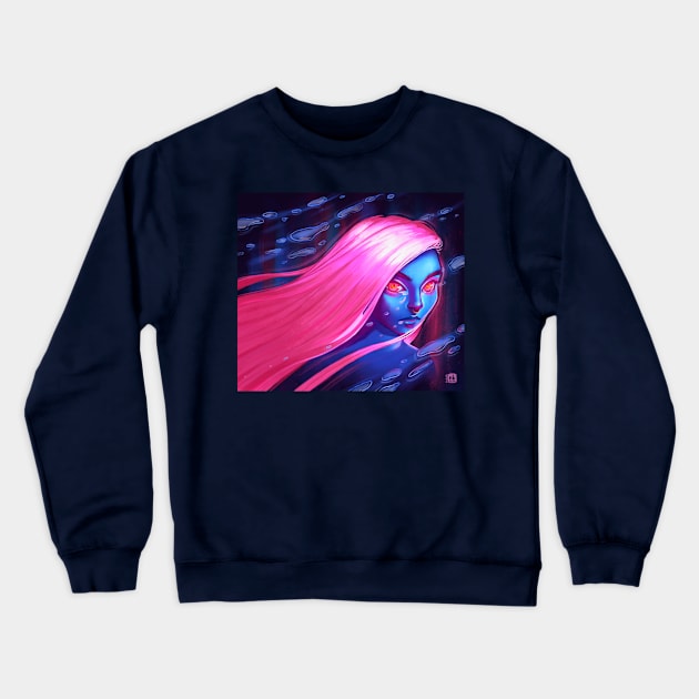 Neon Crewneck Sweatshirt by Neleilis